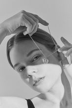 Load image into Gallery viewer, Clarion Sapphire Medallion Necklace