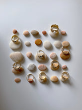 Load image into Gallery viewer, Maren Granule Solitaire Sapphire Ring