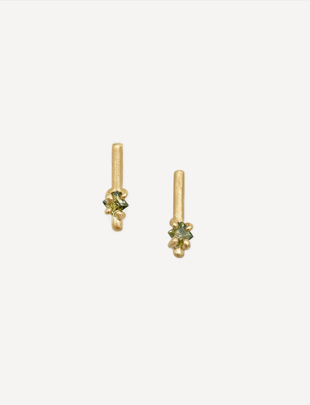 Loire Sapphire Bar Earrings